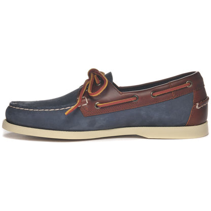 Docksides Portland Nubuck Waxy - Blue Universe / Brown
