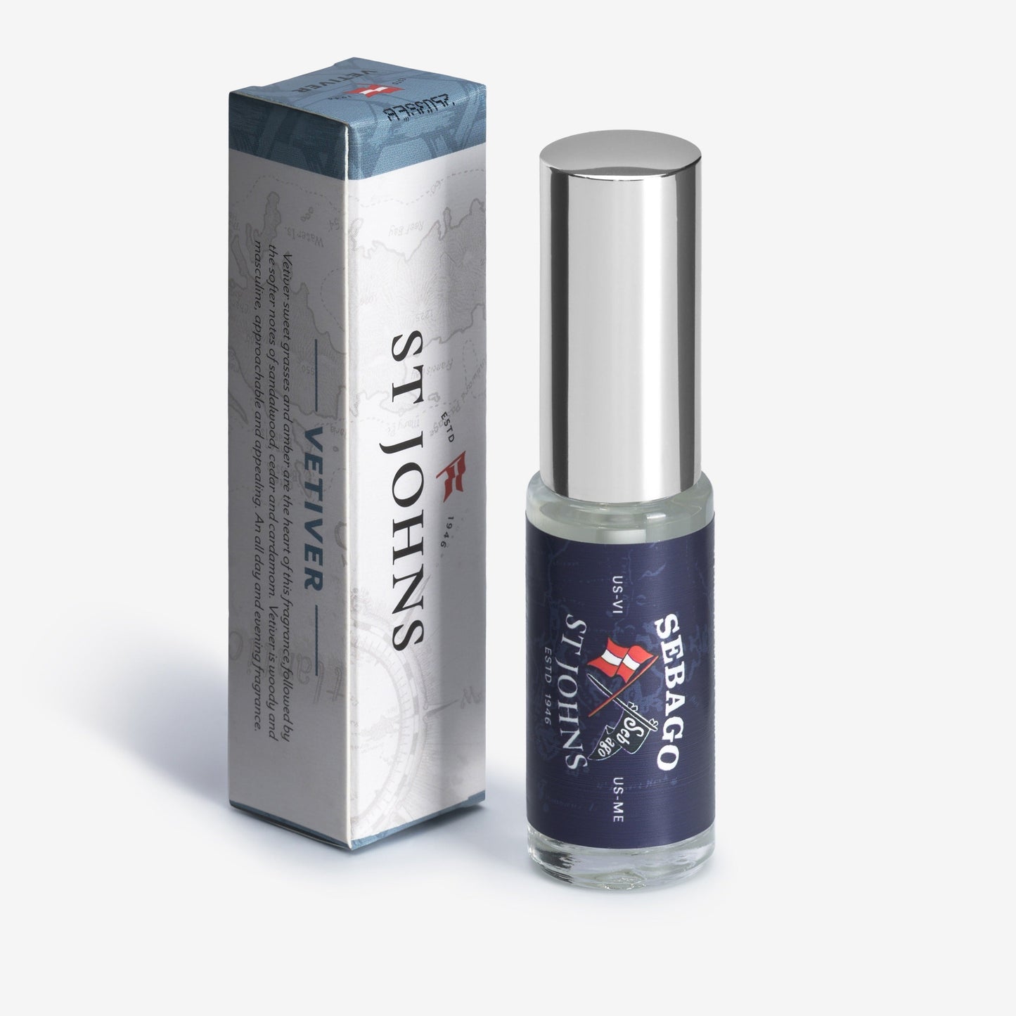 Seba x St John's Travel Size Cologne - Vetiver